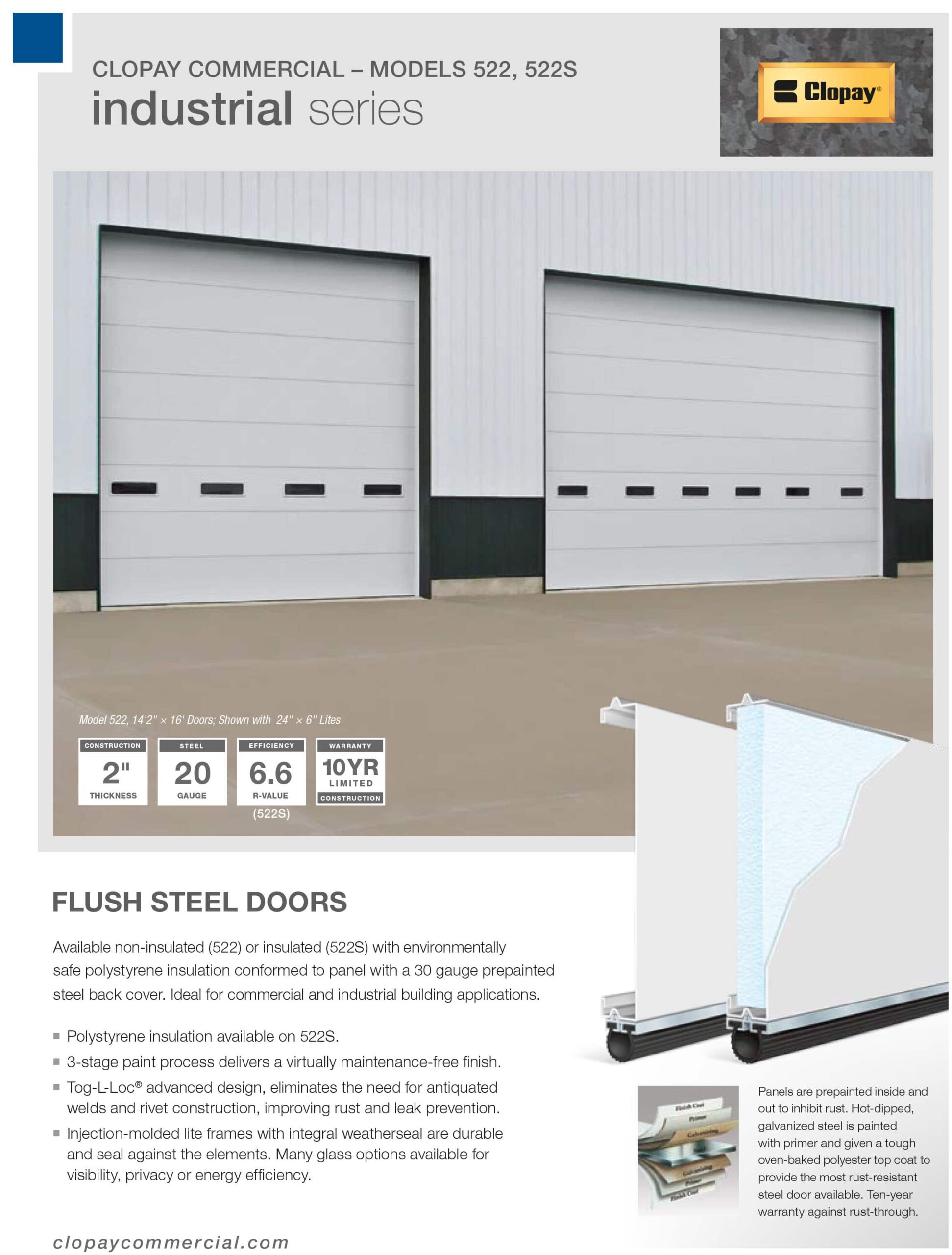 CloPay Commercial Garage Door Installation Murfreesboro, TN