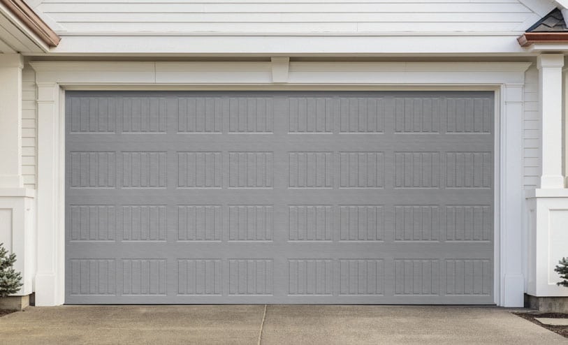 carriage gray garage door