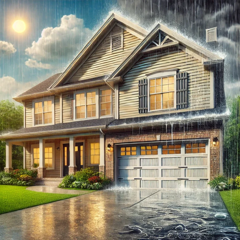 Image of weather impact on garage doors by Rose Quality Garage Doors